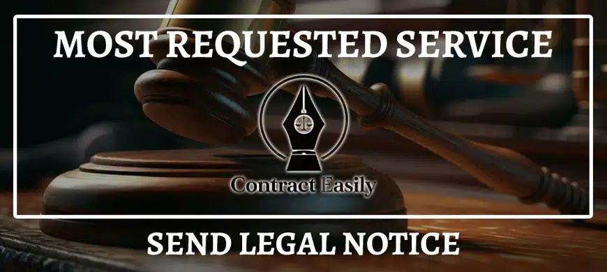 Send a Legal Notice Send a Legal Notice