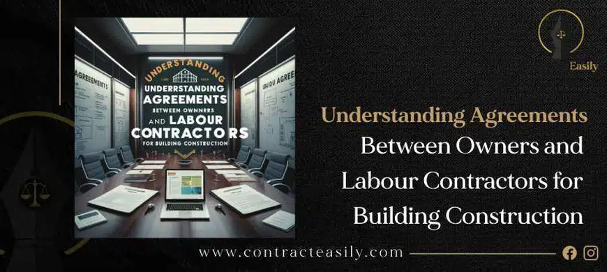 Understanding Agreements Between Owners and Labour Contractors for Building Construction Understanding Agreements Between Owners and Labour Contractors for Building Construction
