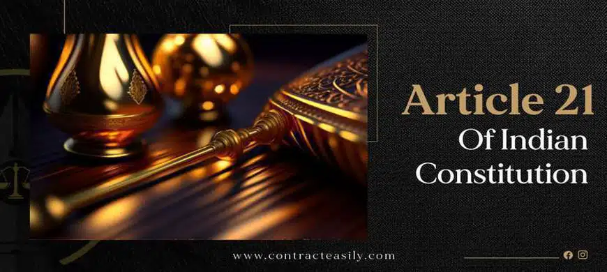 Article 21 of the Indian Constitution - Right to life Article 21 of the Indian Constitution - Right to life